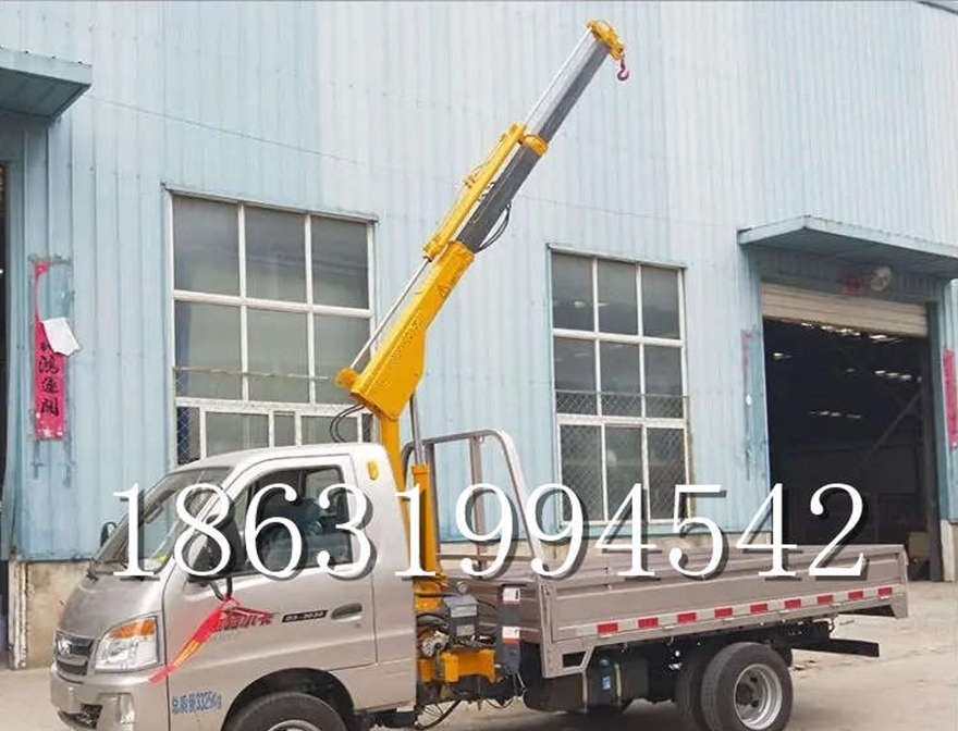 雁江区随车吊机汽车液压吊臂车载改装改装随车吊机提升机220v移动吊机